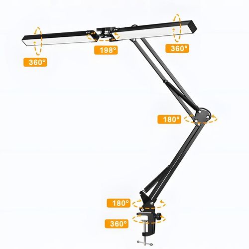 Lampka Biurkowa LED na Biurko Szkolna Lampa Kreślarska do Biura z na Arena.pl