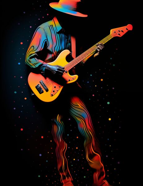 Plakat 50x65cm Barwna Melodia zdjęcie 1