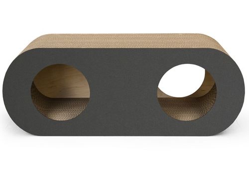 Wytrzymały drapak z funkcją legowiska dla kota - Gattino Coco Grafit 75cm na Arena.pl