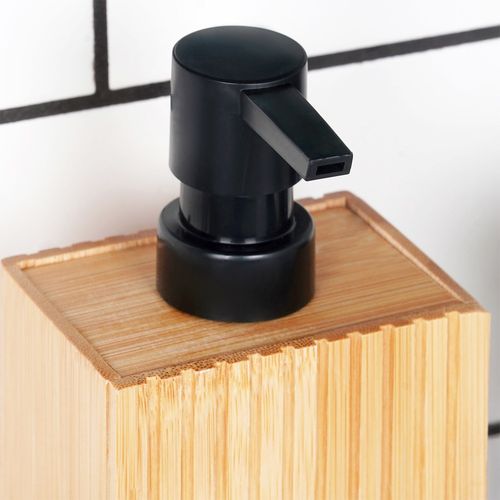 Dozownik do mydła bambusowy 280 ml na Arena.pl