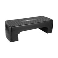 Step do aerobiku fitness 3 stopnie 68cm czarny Rebel stepper podest