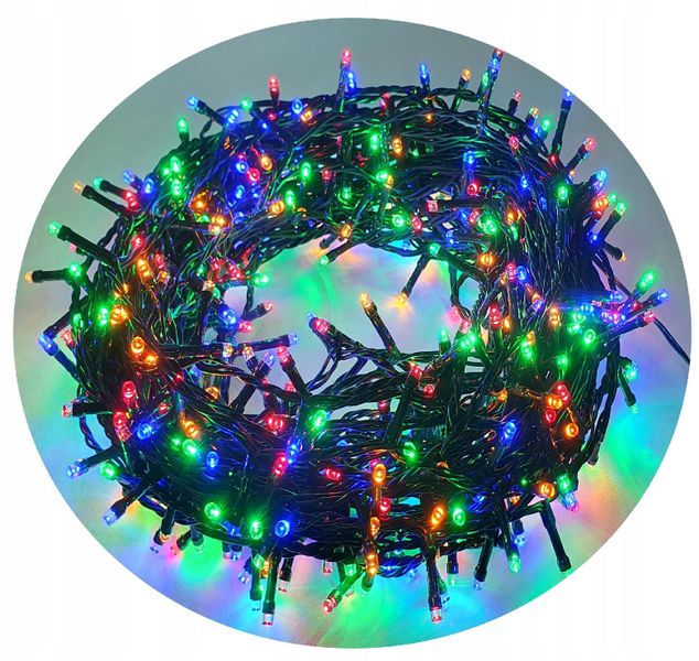 LAMPKI CHOINKOWE 400LED ZEW/WEW multi 25 METRÓW zdjęcie 3