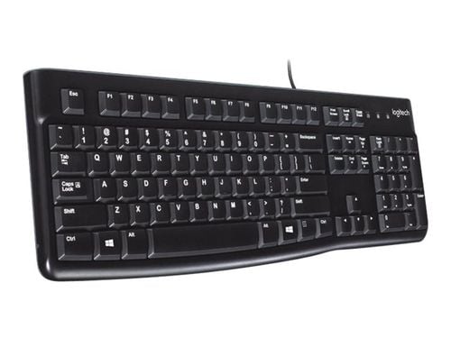 LOGITECH K120 Corded Keyboard black USB (US) | Logitech na Arena.pl