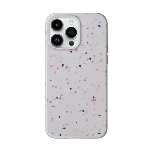Etui Uniq Coehl Terrazzo na iPhone 14 Pro Max - piaskowe na Arena.pl