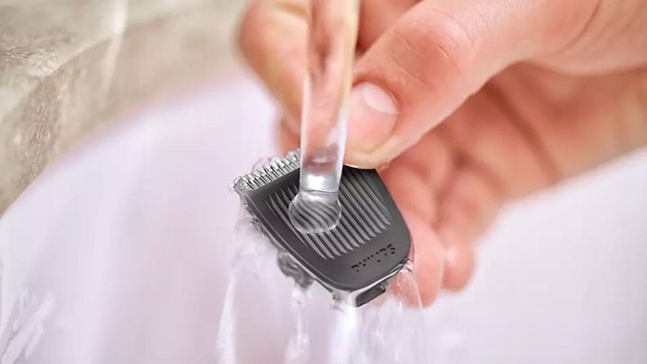 MASZYNKA GOLARKA PHILIPS TRYMER WŁOSY BRODA BEZPRZEWODOWA DO ZAROSTU + ETUI zdjęcie 2