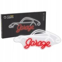 Neon LED MANTA Garage plexi SNL95WH Biało-czerwony