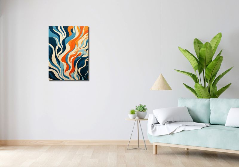 Obraz 50x70cm Oceaniczne Fale zdjęcie 2
