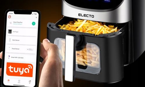 AIR FRYER FRYTKOWNICA BEZTŁUSZCZOWA DUŻA 8L 2000W APLIKACJA WIFI NA na Arena.pl