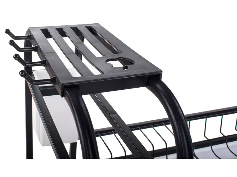 Suszarka do naczyń ociekacz z tacką stojąca loft zdjęcie 13