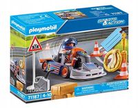 PLAYMOBIL SPORTS & ACTION KIEROWCA KARTINGOWY 71187