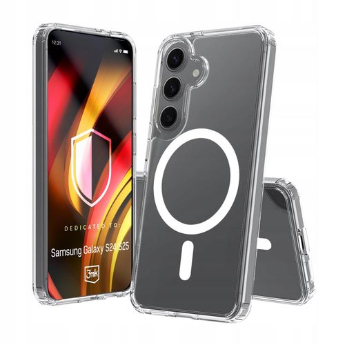 Pancerne etui z MagSafe 3mk LiqForce Mag Case na tył Samsung Galaxy S24 S25 na Arena.pl