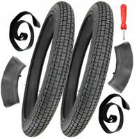 2x Opona 2.50-19 Retro Komar Romet SR2 2x Dętka 19 Cali 2x Fartuch