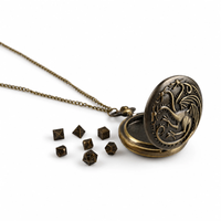 Targaryen | 6 cm | Metal | Brelok z Mini Kośćmi | Game Of Thrones