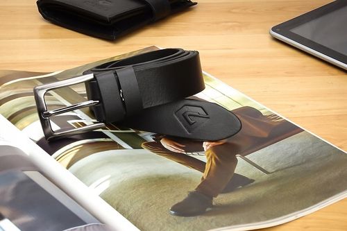 PASEK MĘSKI SKÓRZANY GRACIO DO SPODNI SKÓRA DŁUGOŚĆ PASKA 150 CM PREZENT na Arena.pl