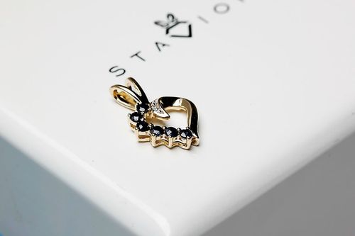 Złoty wisiorek WZD5000S - Diament na Arena.pl