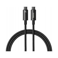 Kabel USB-C do USB-C Baseus Tungsten Gold 240W 1m (czarny)