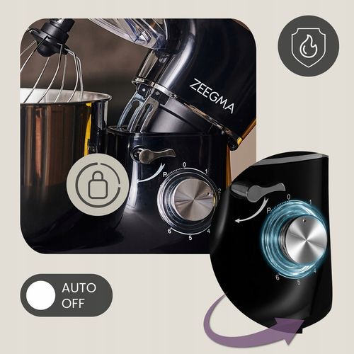 ROBOT KUCHENNY PLANETARNY maszynka do miesa MIKSER BLENDER Z MISĄ 6,5L na Arena.pl