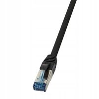 LogiLink CQ6115S kabel sieciowy 20 m Cat6a S/FTP (S-STP) Czarny