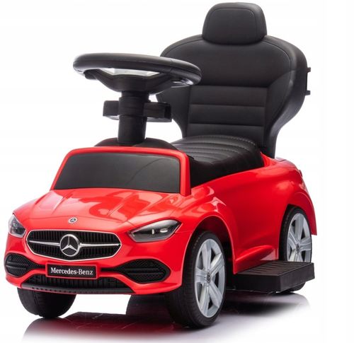 Jeździk Milly Mally Pojazd MERCEDES C-CLASS RĄCZKA PCHACZ MULTIMEDIALNY na Arena.pl