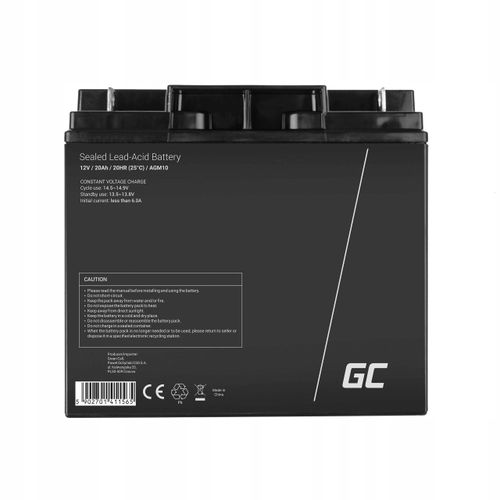 Akumulator Green Cell AGM10 12V 20Ah na Arena.pl