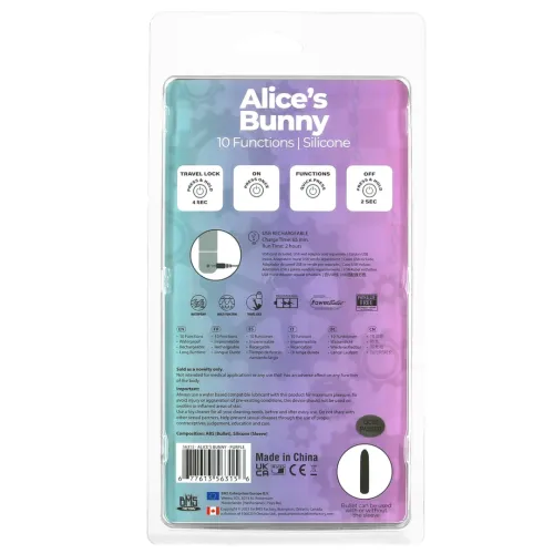 powerbullet alice's bunny purple - kompaktowy model 2w1 na Arena.pl