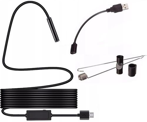 KAMERA INSPEKCYJNA IP67 USB ANDROID+ADAPTER na Arena.pl