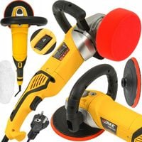 POLERKA SAMOCHODOWA ELEKTRYCZNA SZLIFIERKA 1400W Z REGULACJĄ OBROTÓW MOCNA!