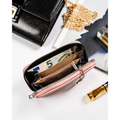 portfel damski w typie piórnika ze skóry ekologicznej - 4u cavaldi na Arena.pl