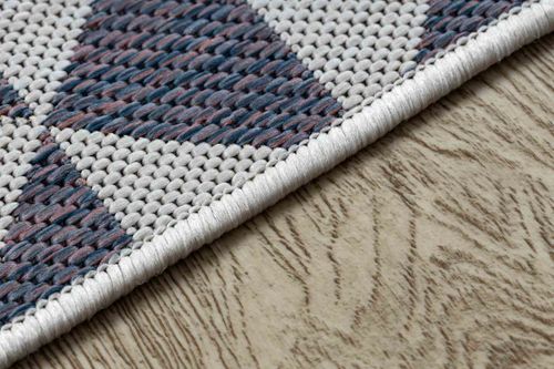 RUG/LU/VINEA/GEOMETRIC/CREAM+BLUE/80x150 na Arena.pl