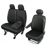 Pokrowce samochodowe 2+1 3os ekoskóra do Fiat Ducato od 2006r + STOLIK