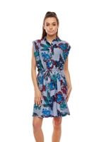 LEE FLORAL DRESS BLUEPRINT L50DFLLH S