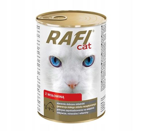 RAFI CAT mokra karma dla kota - mix 3 smaków - puszka 24x415g na Arena.pl