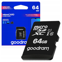 karta pamięci goodram microsd 64gb (m1aa-0640r12)