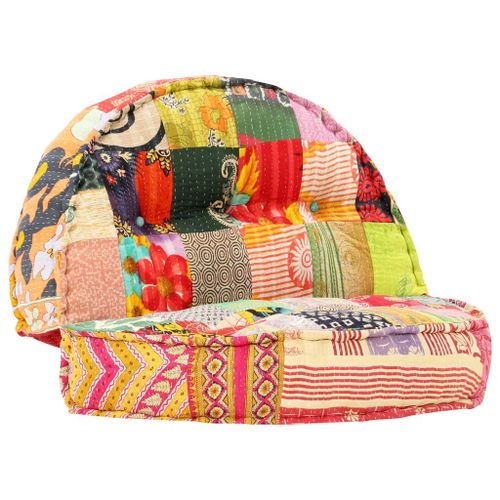 Puf 100x20cm patchwork tkanina VidaXL na Arena.pl