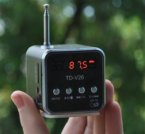 MINI GŁOŚNIK TD-V26 MP3 RADIO na Arena.pl
