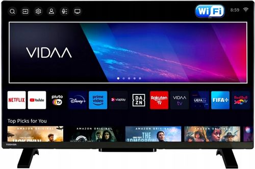 TOSHIBA Telewizor Smart WiFi 32WV2E63DG LED 32" BLUETOOTH PVR Nagrywanie na Arena.pl