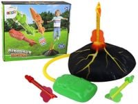 WYRZUTNIA WULKAN RAKIETA DINOZAURY GRA W DOMU I NA PODWÓRKU