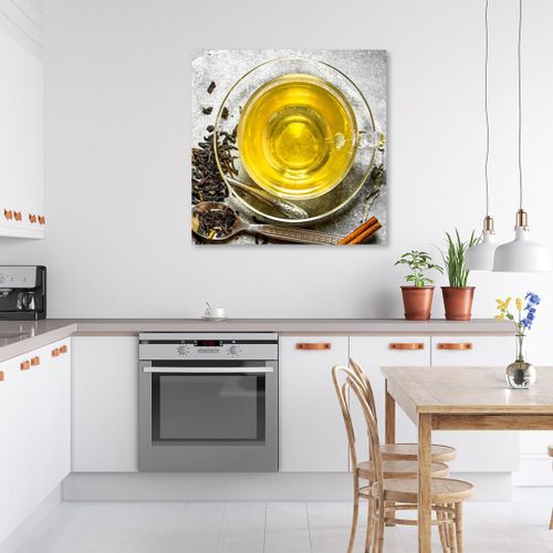 Emaga Obraz na płótnie, Aromatyczna herbata - 40x40 na Arena.pl
