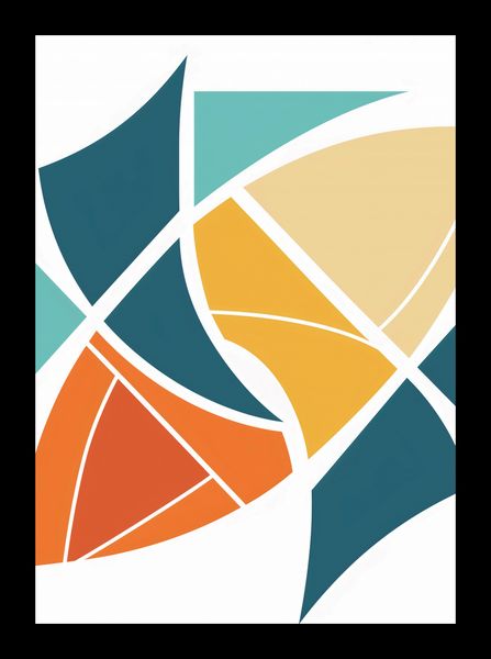Plakat 25x35cm Geometria Wiatru zdjęcie 2