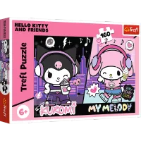 Puzzle 160 Elementów. Kuromi Rządzi