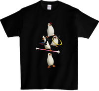Koszulka T-shirt Pingwiny z Madagaskaru