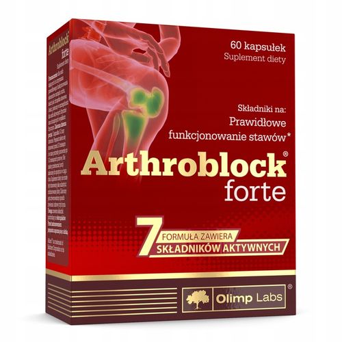 OLIMP ARTHROBLOCK FORTE 60kap SIARCZAN GLUKOZAMINY na Arena.pl
