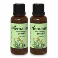 2x NEMANEX - KROPLE NA OCZYSZCZENIE ORGANIZMU Z PASOŻYTÓW I TOKSYN 30ml