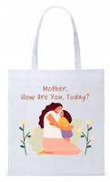 Dla Mamy Mamusi Prezent Torba Eco Biała Shopper Z Nadrukiem Ze Zdjęciem