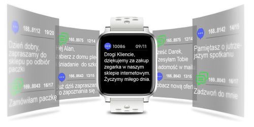 Smartwatch Rubicon Rnce58 Silver na Arena.pl