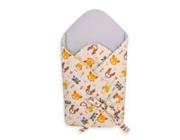 Rożek dla niemowląt z wiązaniem 2w1 usztywniany i miękki