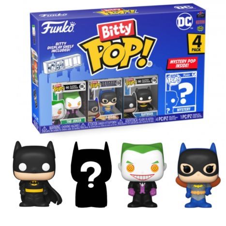 funko bitty pop! dc comics the joker 2cm 4pak na Arena.pl