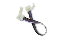 Złączka do taśm RGBW 10mm taśma -kabel - taśma (5-pin)