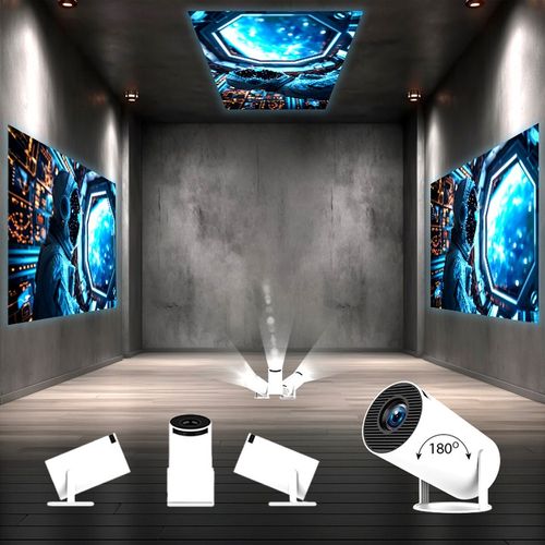 Projektor ANDROID rzutnik 4K WIFI PRZENOŚNY SMART FULL HD HY300 PRO LERTZ na Arena.pl