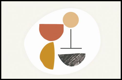 Plakat 91,5x60cm Kompozycja Balans na Arena.pl